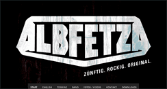 Desktop Screenshot of albfetza.de